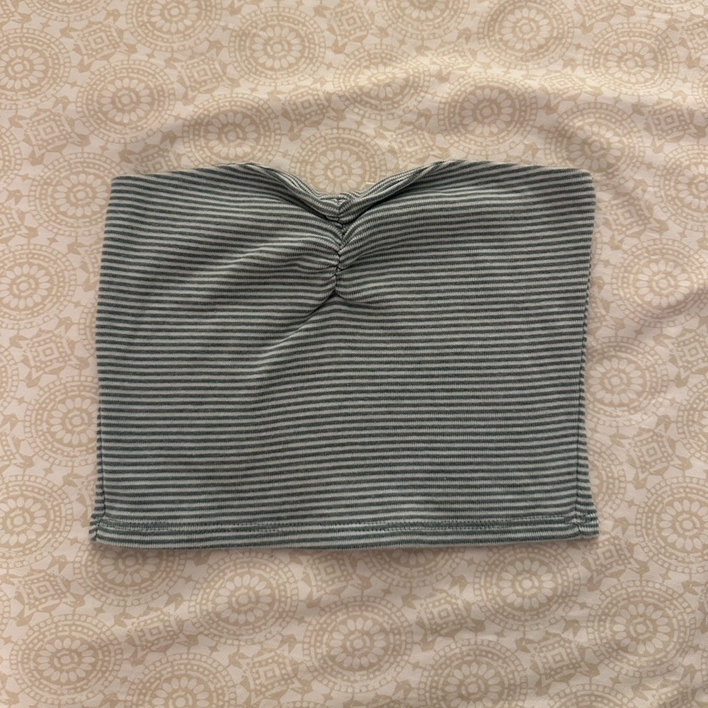 Full Tilt Striped Crop Top